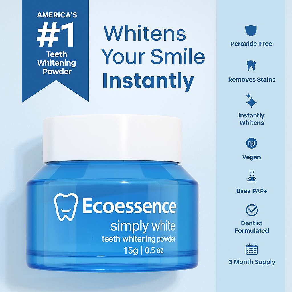 EcoEssence Teeth Whitening Powder